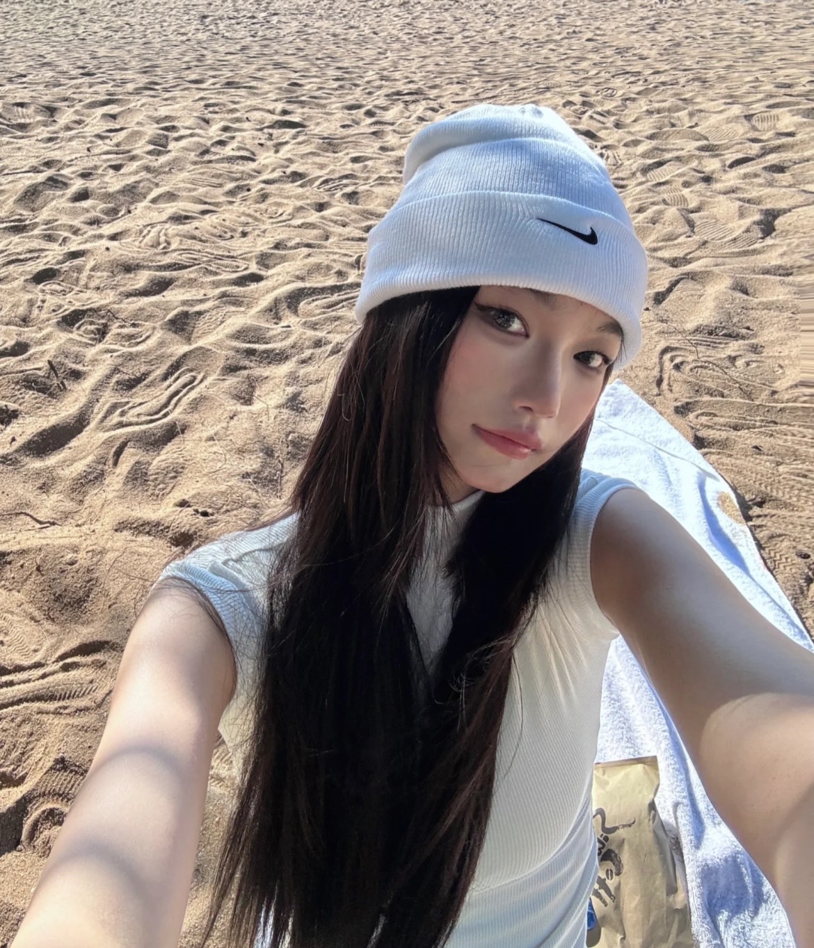 <冬天必備❄️> NIKE 毛帽 針織帽 兩色 #田柾國同款