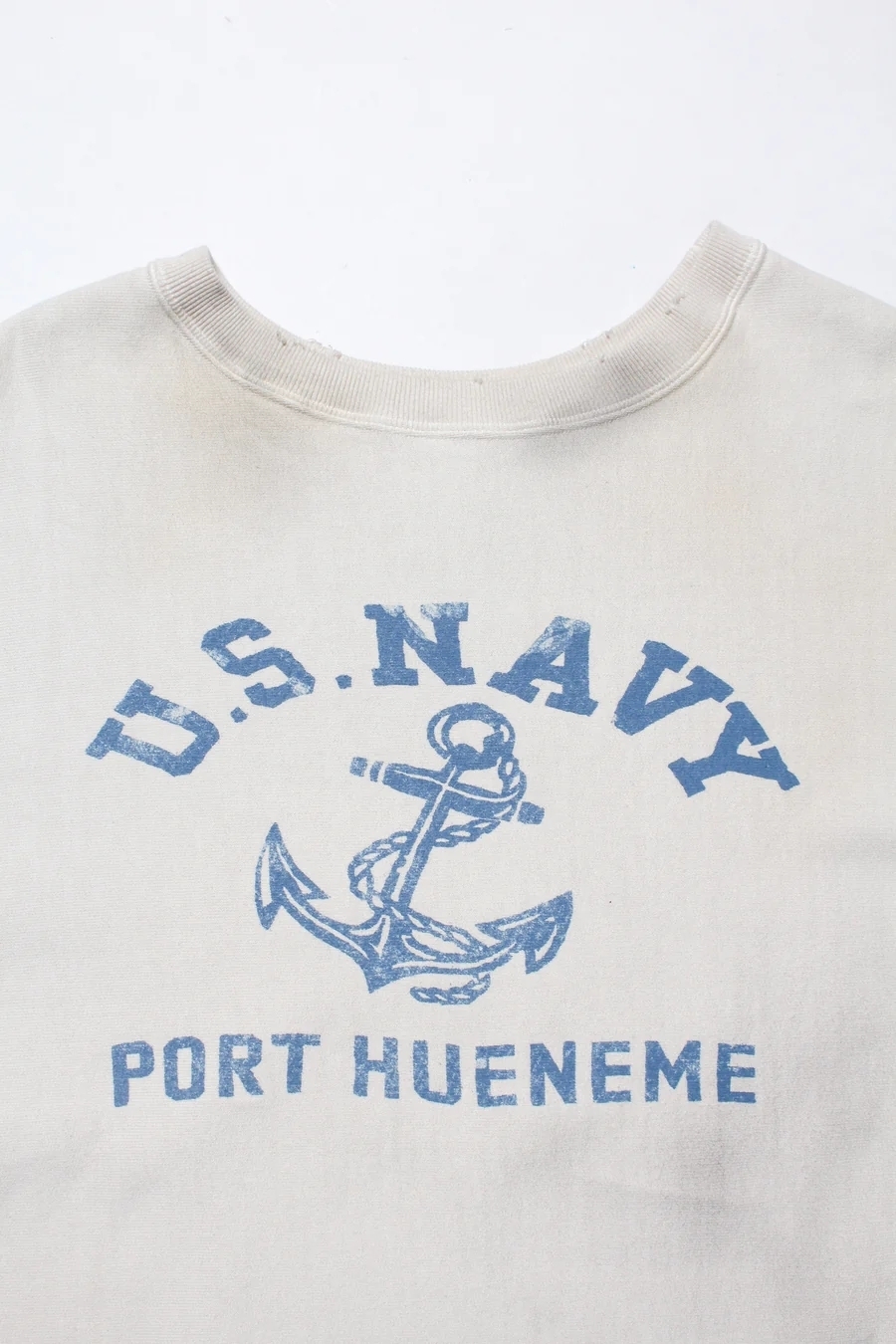 BOW WOW - USN SEEBEES SWEATSHIRTS AGING / WHITE AGING