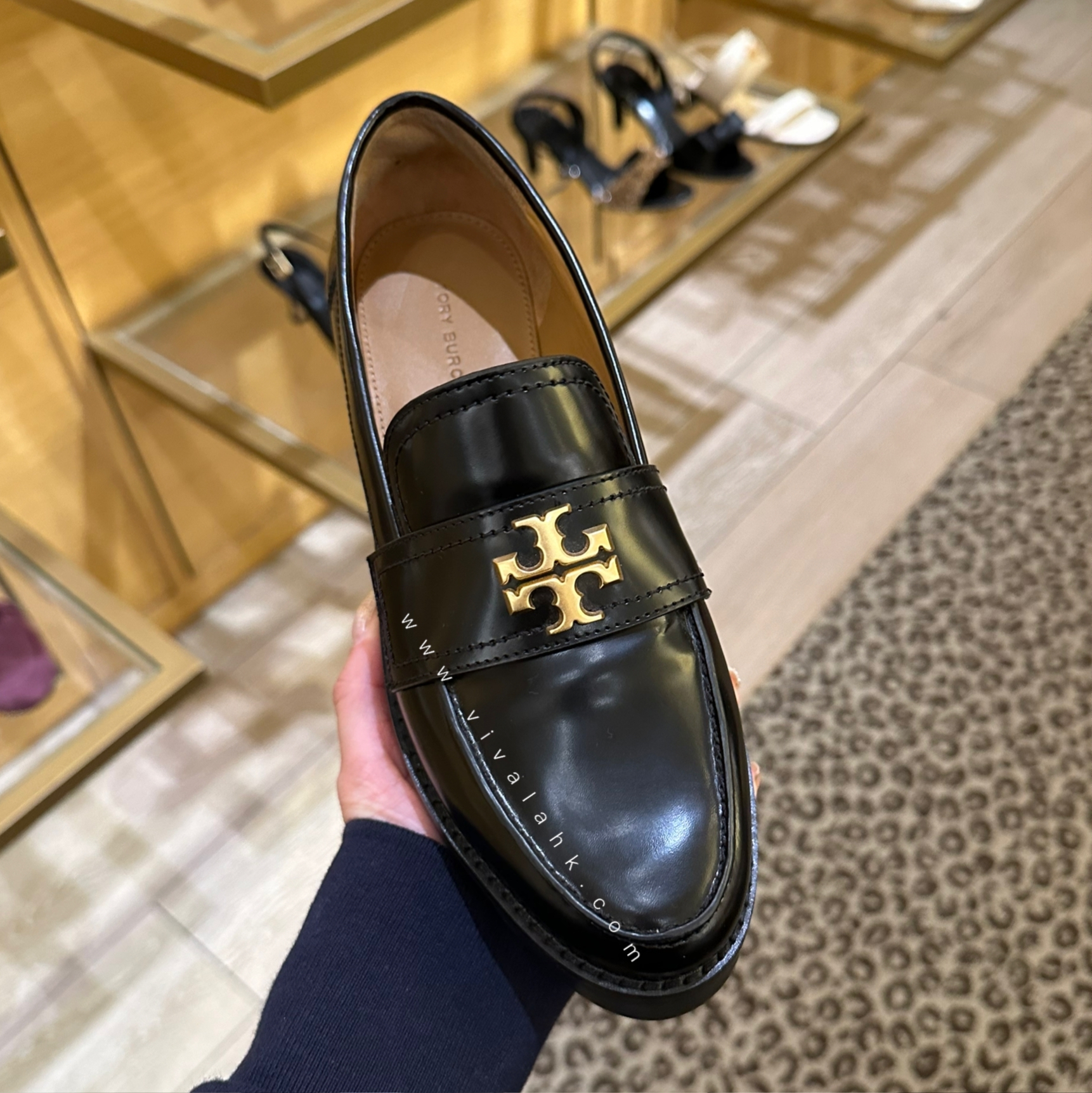 Tory Burch - Mini Everly 厚底皮鞋 (137744)