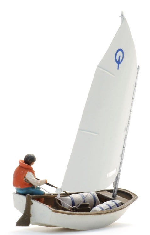 Artitec 387.579 HO規 Optimist帆船.附人物