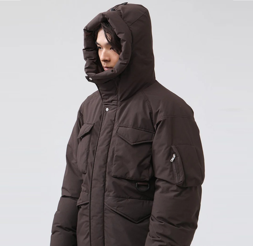 NONNATIVE 2024 A/W EXPLORER DOWN JACKET NYLON WEATHER WITH GORE-TEX WINDSTOPPER® - PRE ORDER ITEM (預訂中)