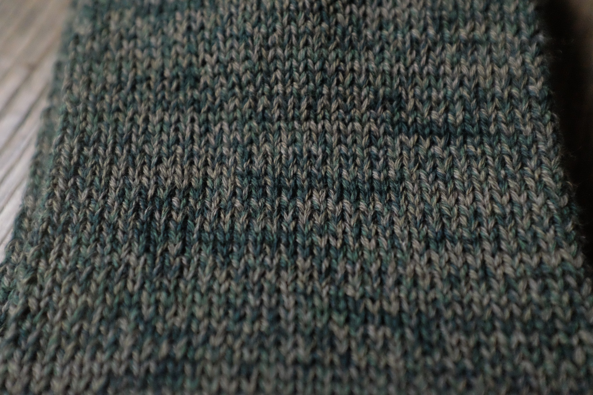 UES MELANGE CREW LENGTH SOCKS / Green