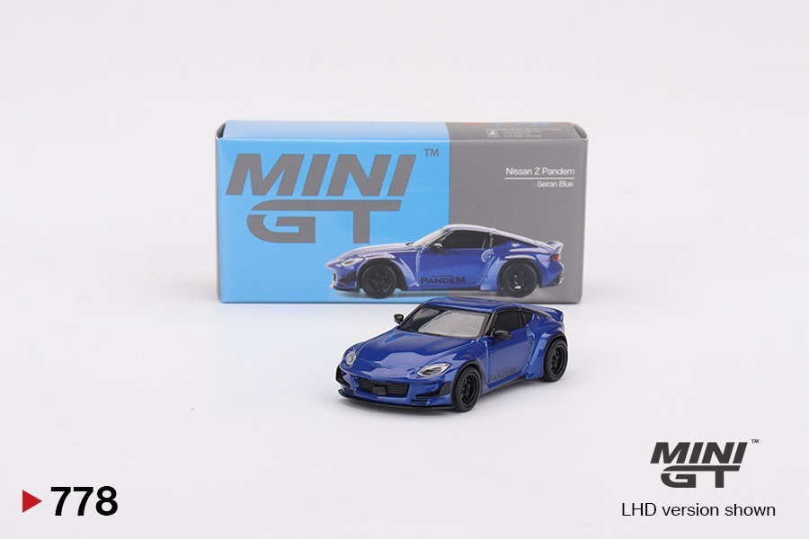 Mini GT 1/64 Nissan日產 Z Pandem Seiran Blue 右軚版