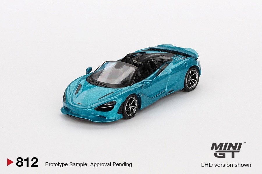 Mini GT 1/64 McLaren 麥拿倫 750S Spider Belize Blue 右軚版