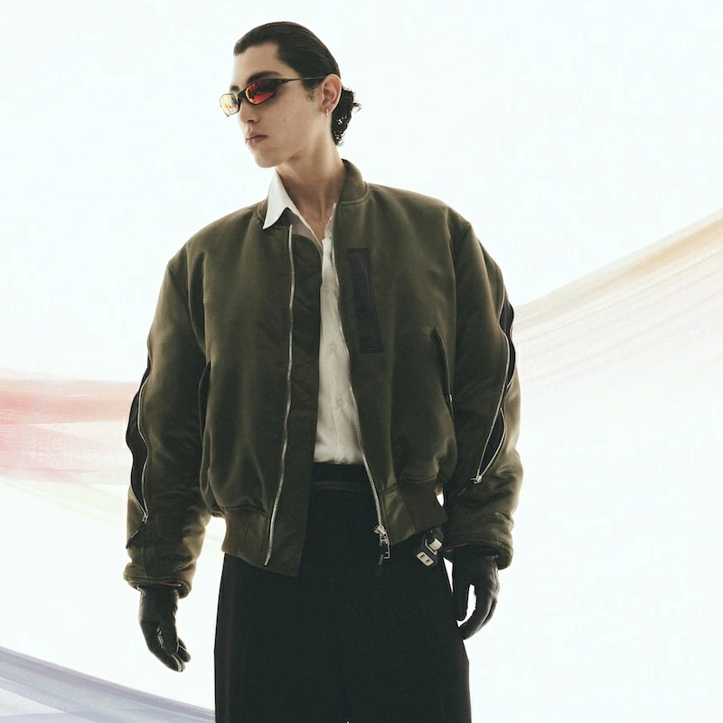 ROTOL / TORNADO ZIP BLOUSON KHAKI SIZE 2