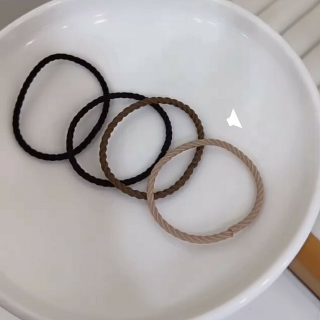 N109細繩素色髮圈