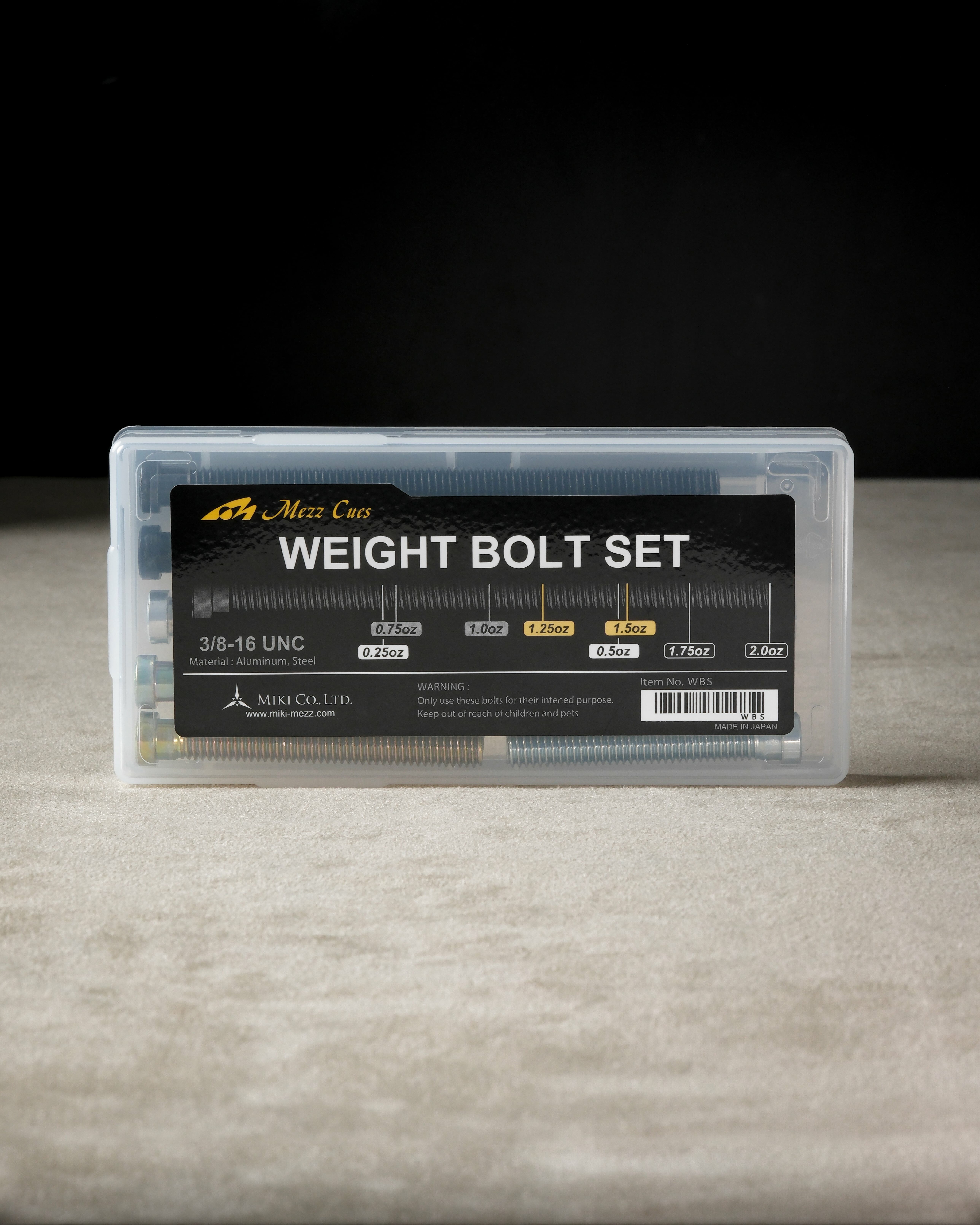 Mezz Weight Bolt Set