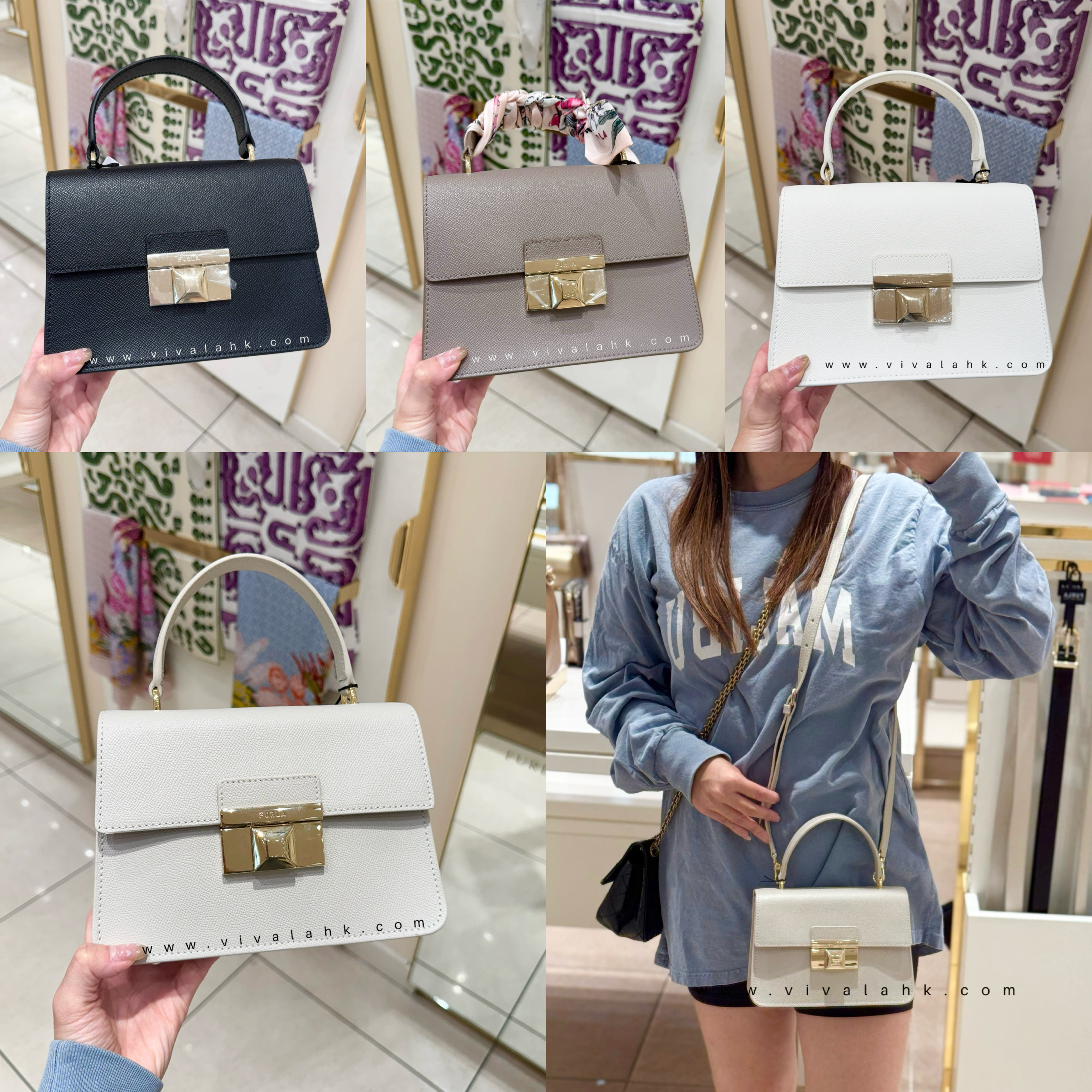 Furla - Venere 手提 + 斜孭袋 (S) (WB00939 BX0306)