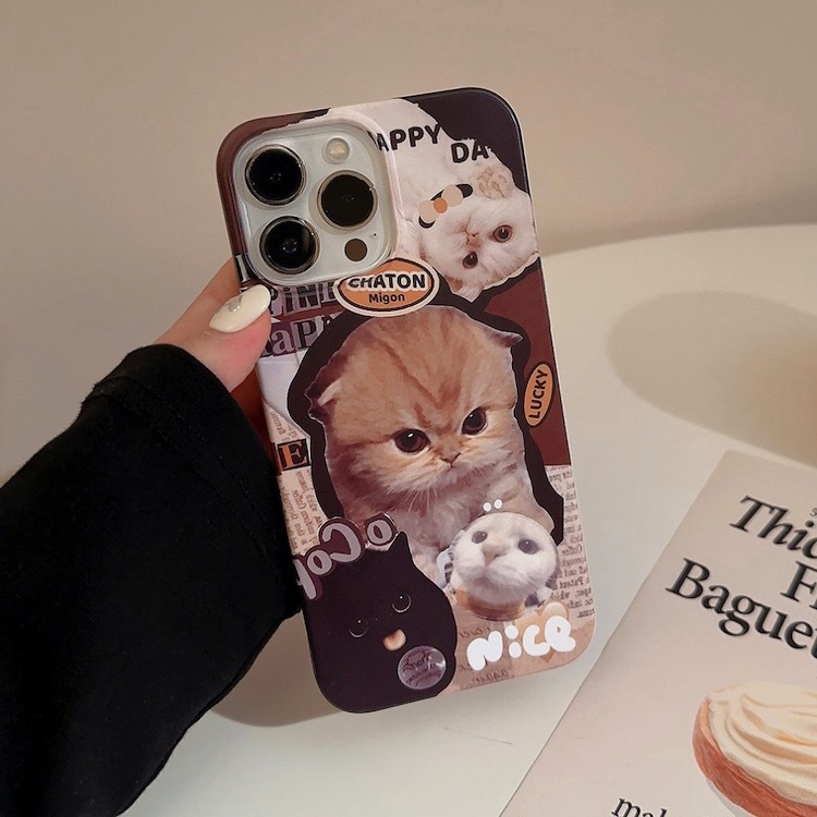 《11174》奶兇貓咪小貓咪手機殼