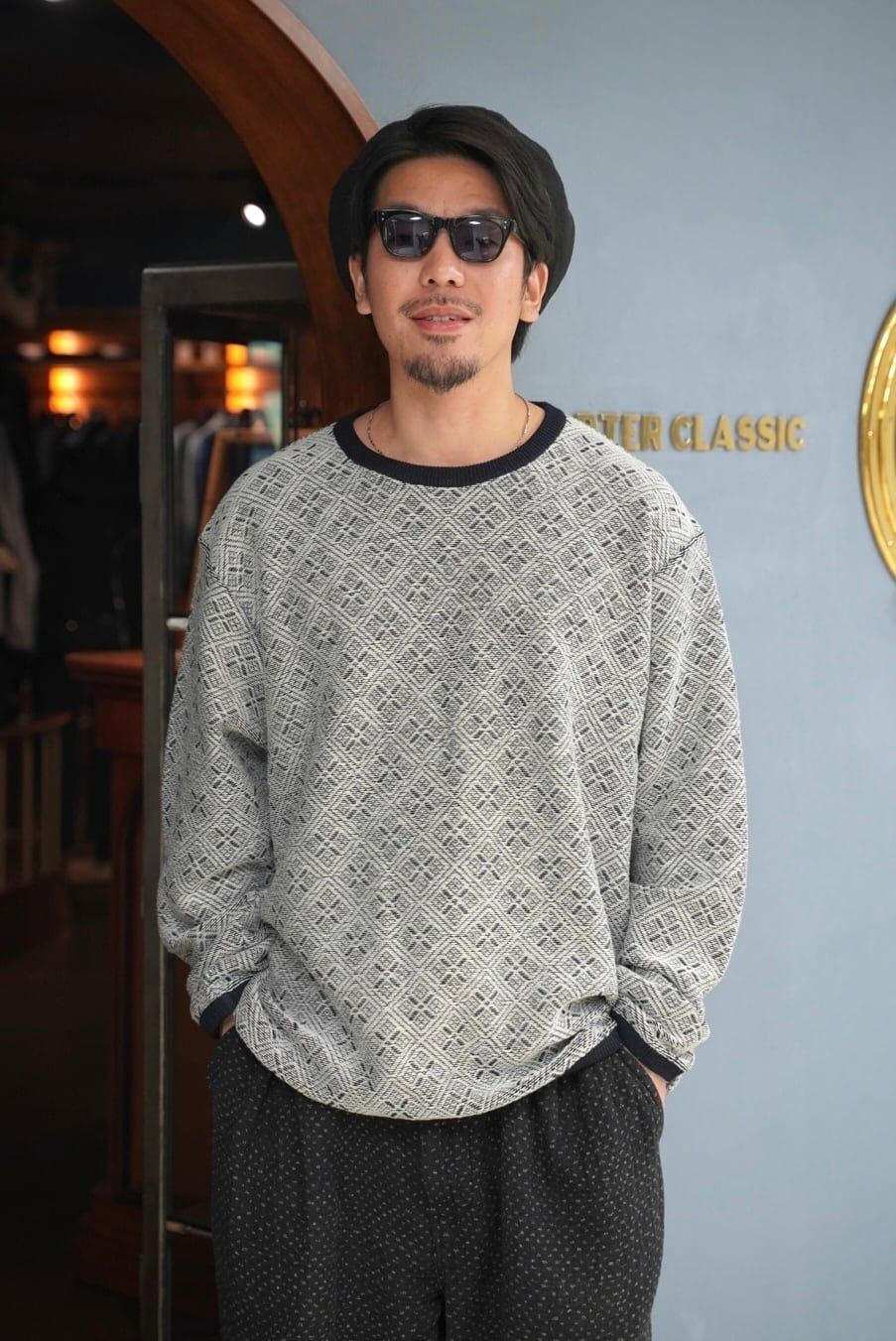 PORTER CLASSIC KOGIN KNIT CREWNECK - PRE ORDER ITEM (預訂中)