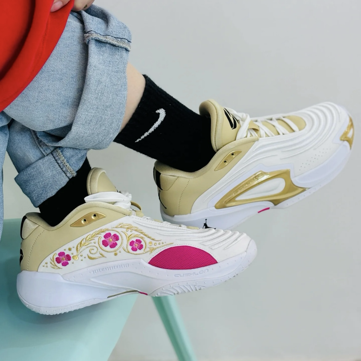 Nike Jordan Luka 3 SE PF El Matador 白金 奶茶色 刺繡 緩震 輕量 透氣 實戰籃球鞋