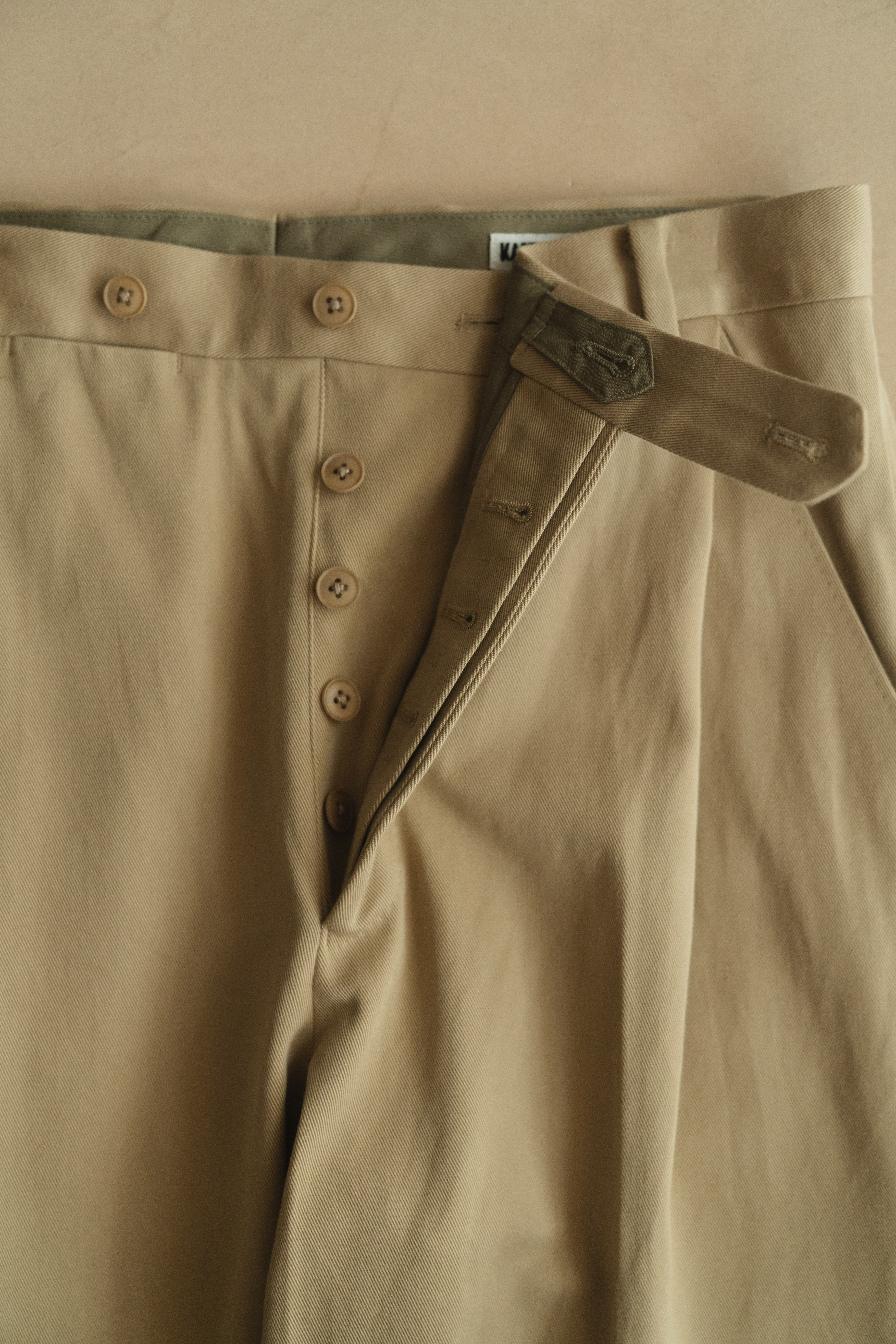 【新品】KAPTAIN SUNSHINE/Cotton Manhattan/34 KAPTAIN SUNSHINE COTTON MANHATTAN TROUSERS (3COL)