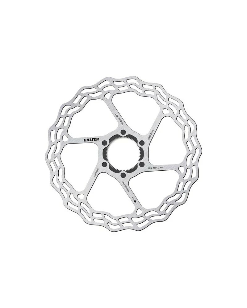 【GALFER】Road Wave® 中鎖系統 輕量化公路車碟盤 / 160x1.8mm  140x1.8mm