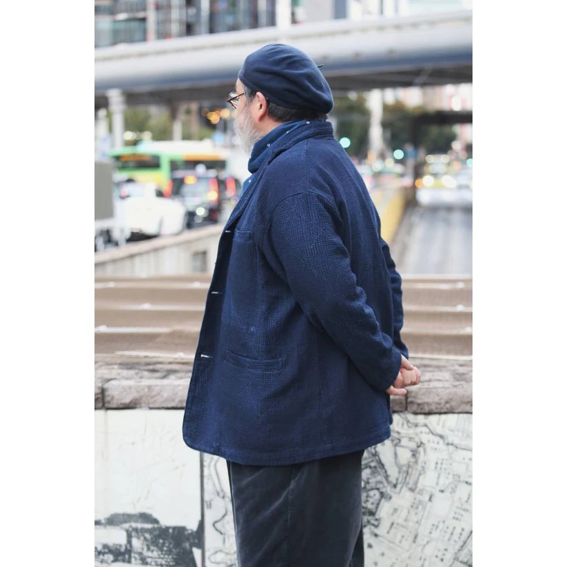 PORTER CLASSIC 2024 A/W "TOKYO MARUNOUCHI EXCLUSIVE" NEW SASHIKO LIGHT MODIGLIANI JACKET - PRE ORDER ITEM (預訂中)