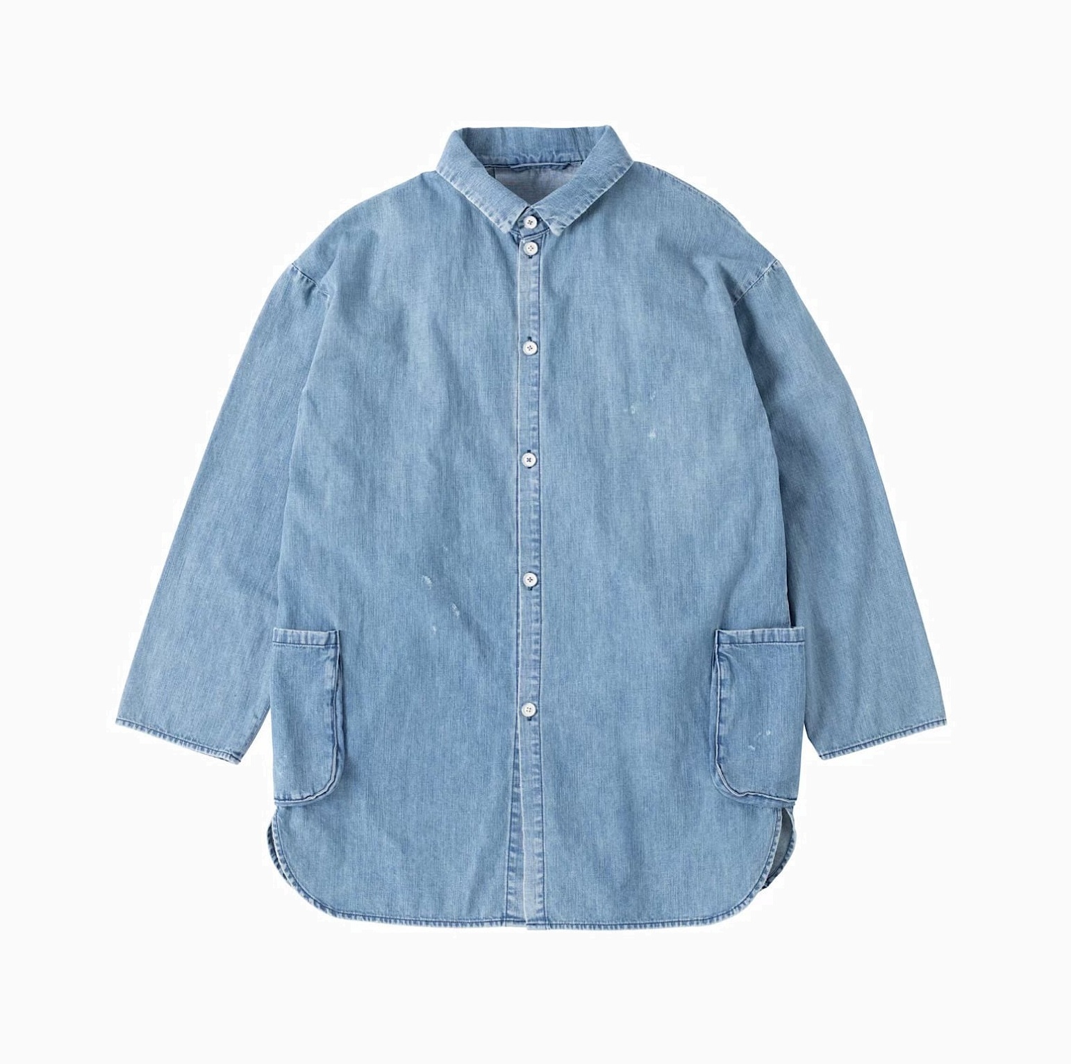 PORTER CLASSIC 2024 A/W CANNERY ROW DENIM SHIRT - PRE ORDER ITEM (預訂中)