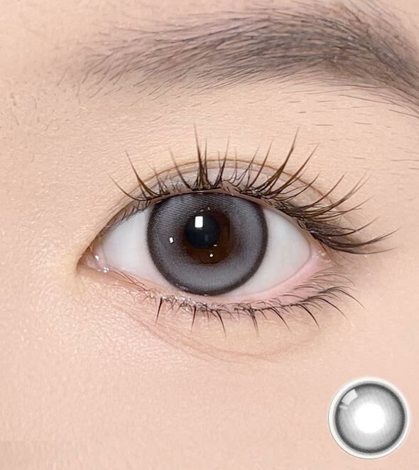 [半年拋] OLOLA Meow 6 Month COON Gray 彩色隱形眼鏡｜每盒2片