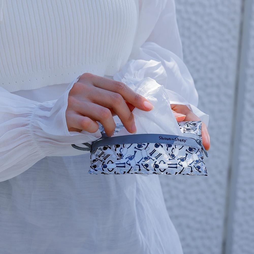 【半價優惠】JP 黑面羊透明密集式拉鏈袋 0392