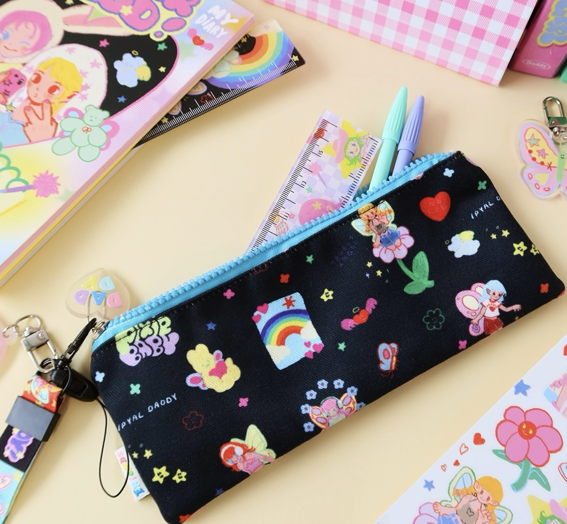 DADDY AND STICKER  LAND - 筆袋