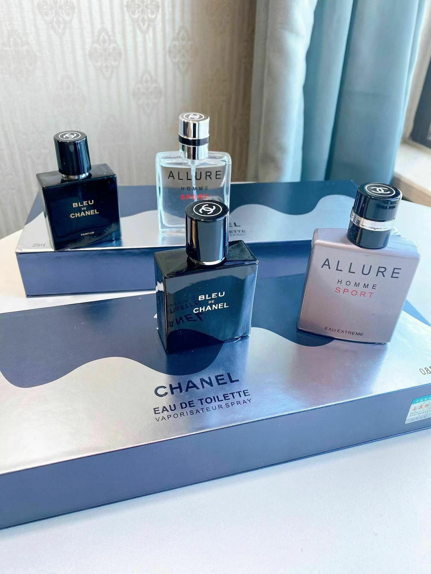 CHANEL 香奈兒男士香水四件套25ml*4