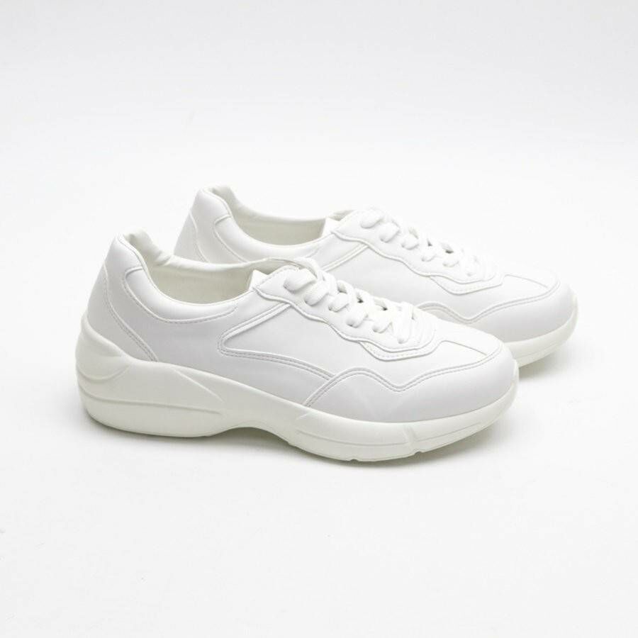 厚底增高皮革休閒運動鞋