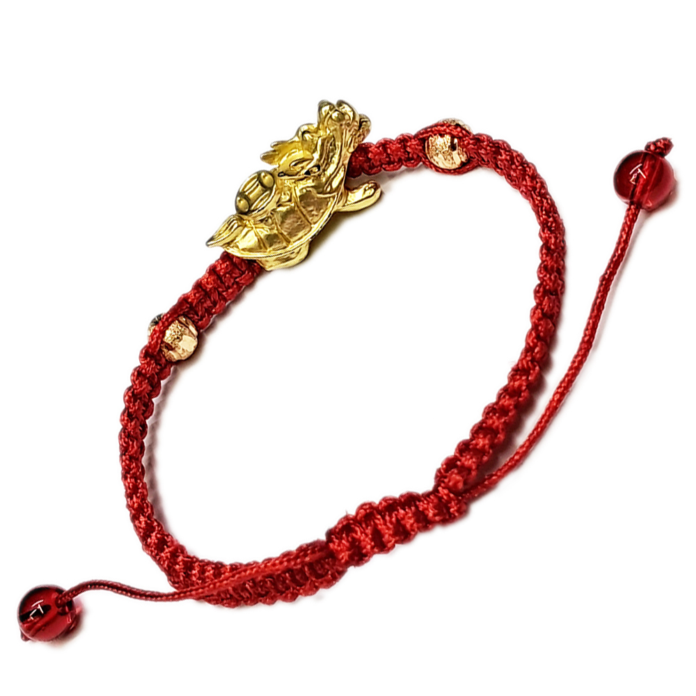 招財 金龍龜中國結手鍊【十方】145964