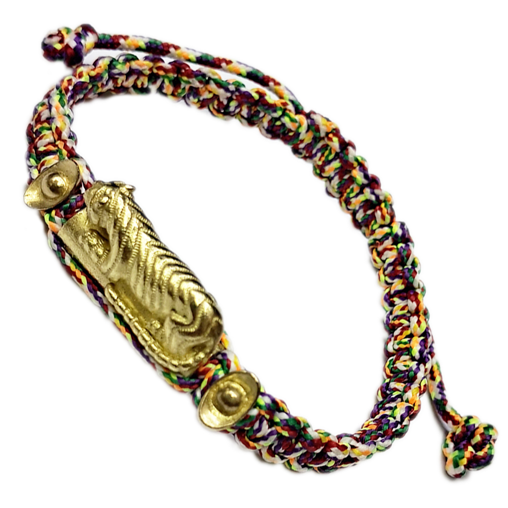 咬錢虎&元寶五色繩手鍊【十方】132981