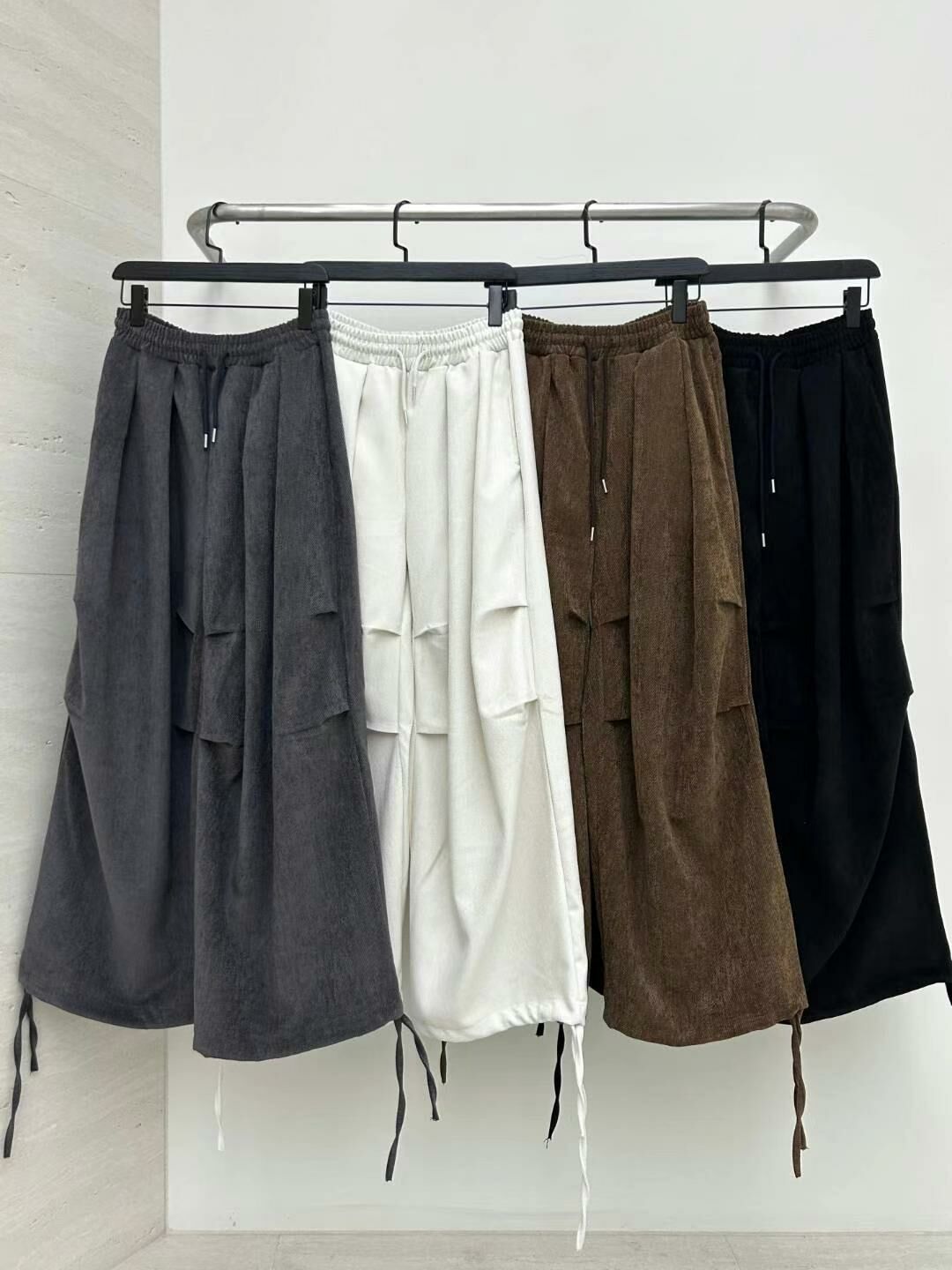 淨色可束腳Balloon Pants Hestory-049P