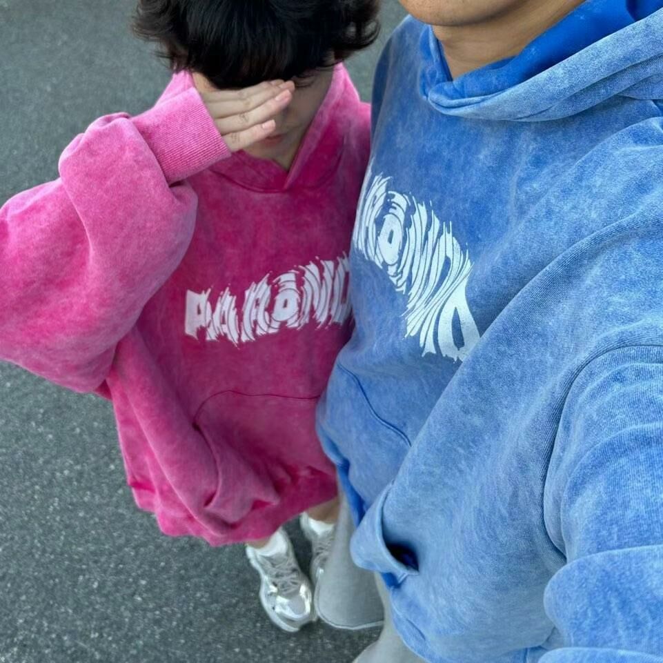 洗水英文字連帽衛衣 Hestory-051T