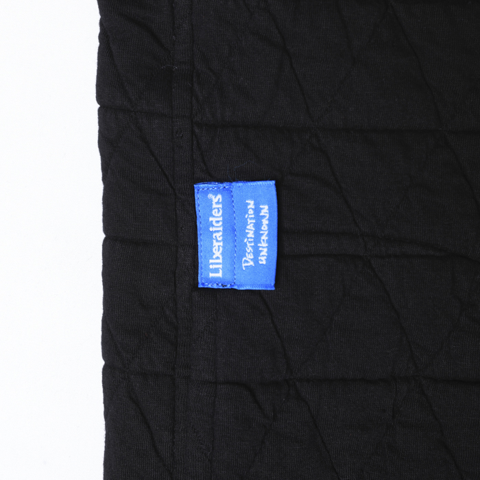 LIBERAIDERS 24F/W TRIANGLE QUILTED CARDIGAN