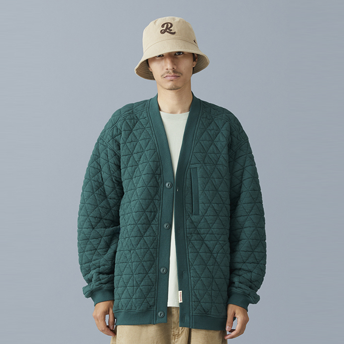 トップス Liberaiders TRIANGLE QUILTED CARDIGAN liberaiders - TRIANGLE QUILTED CARDIGAN | JAYS