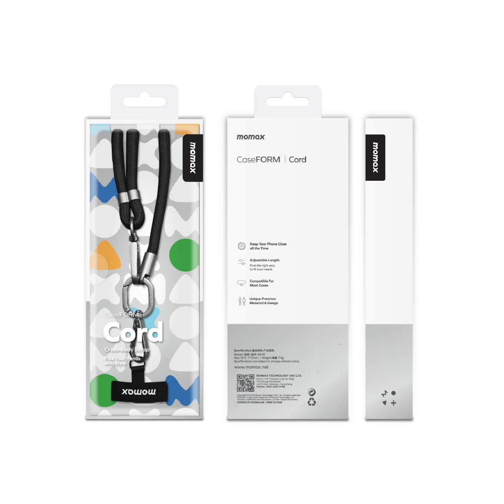 CaseFORM Cord 手機編織掛繩 | 8mm Rope 繩索背帶