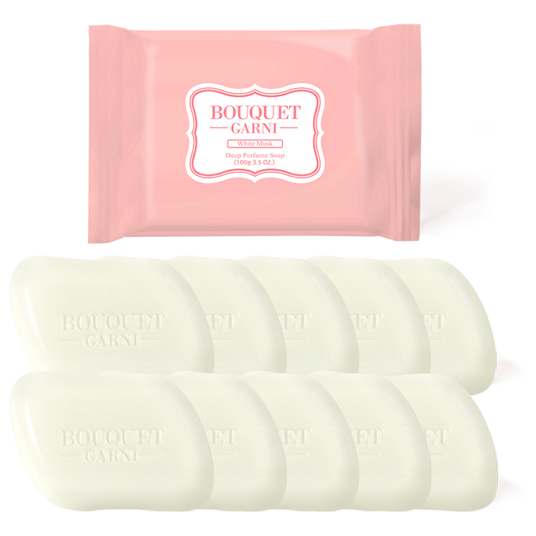 璞珈妮【白麝香】10顆 深層潔淨香氛皂100g - Bouquet Garni