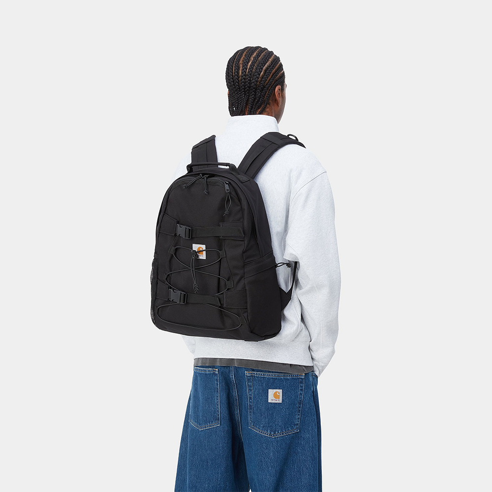 新品未使用carhartt⭐︎KICKFLIP BACKPACK - Black Kickflip Carhartt WIP Backpack in black for men – TITUS