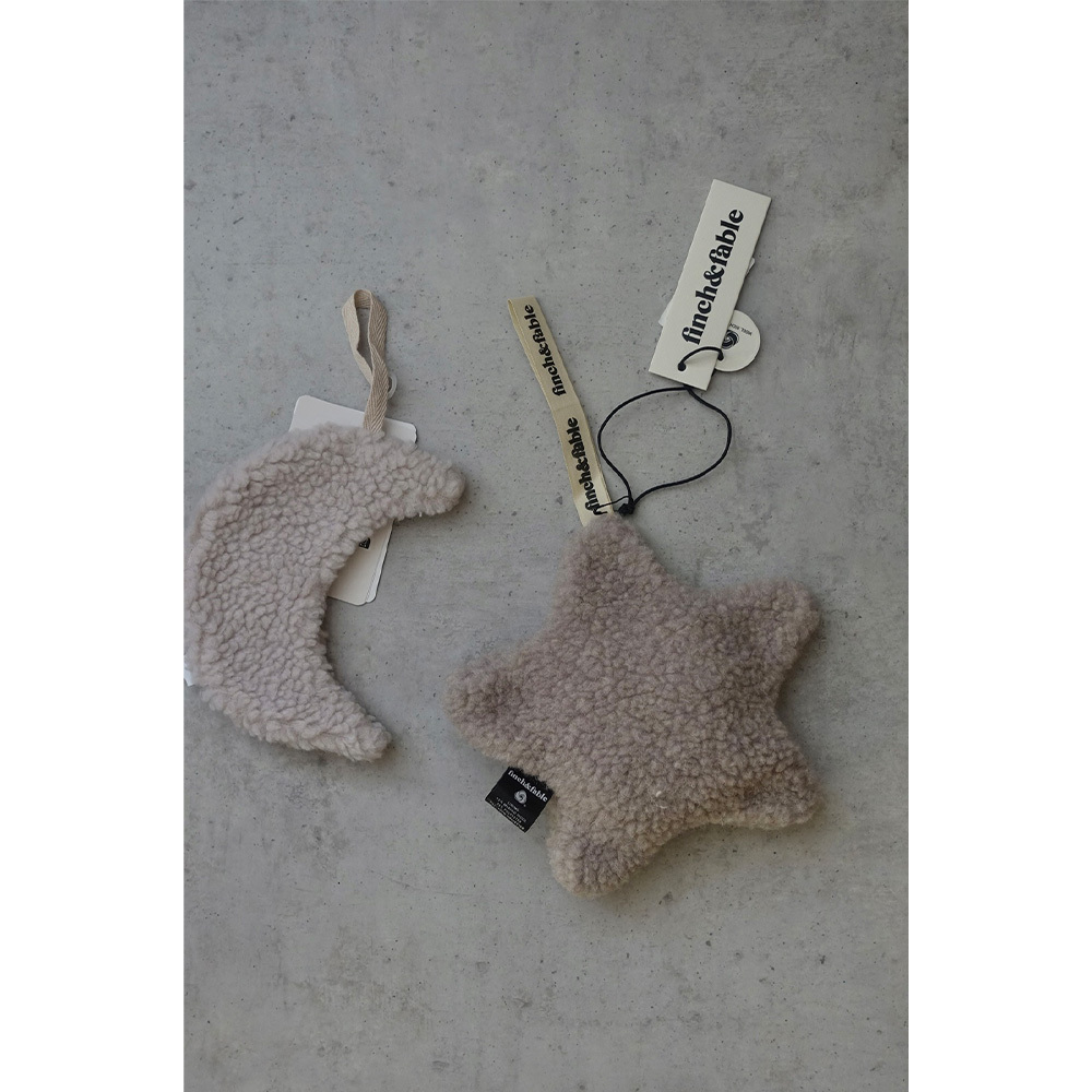 荷蘭Finch & Fable 星星奶嘴鏈-Sand