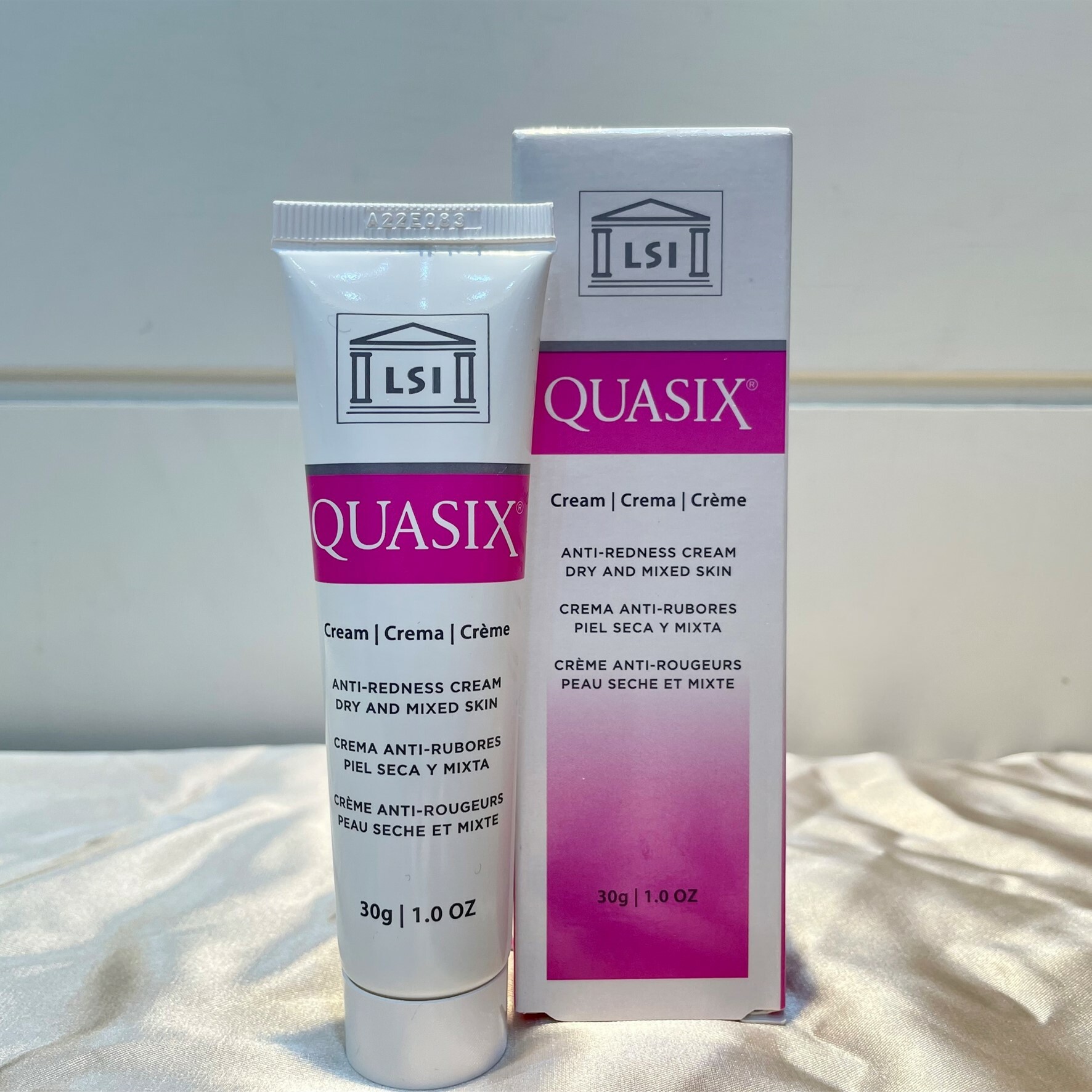 【台灣現貨】瑰麗乳霜 (Quasix) 30g/cream 乾性、混和肌適用 改善肌膚泛紅 加強皮膚防禦力