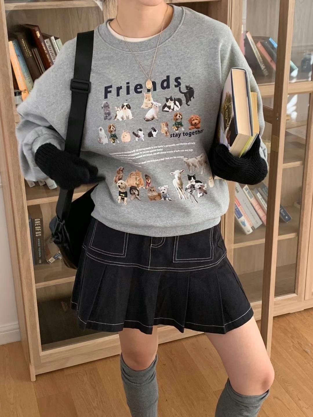animal family sweater