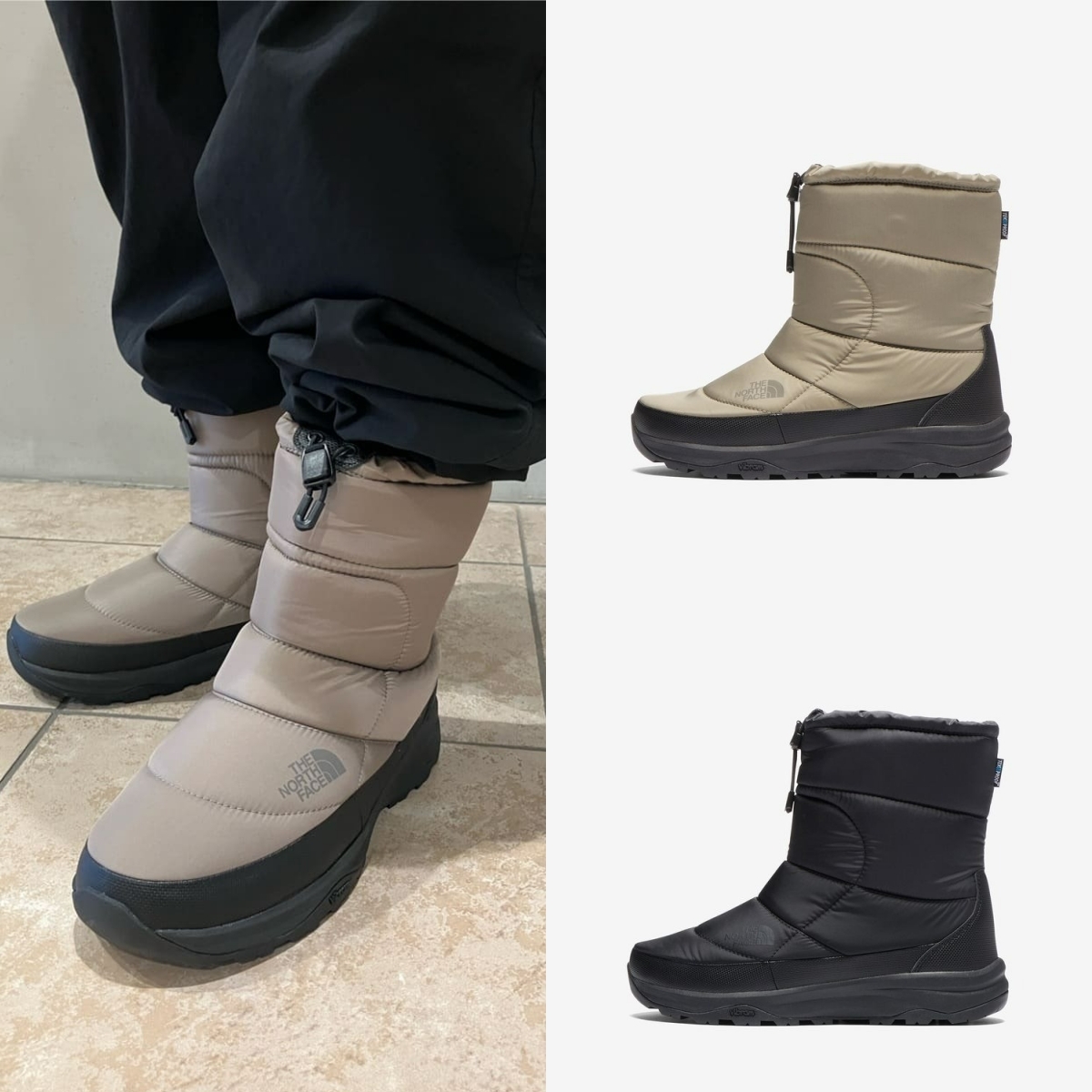 預購┃日本 THE NORTH FACE Nuptse Bootie WP VII 保暖 防水 長靴