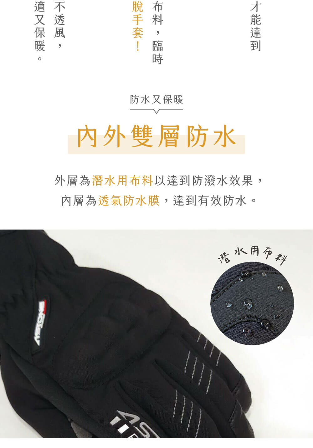 GA50 內外雙層防水