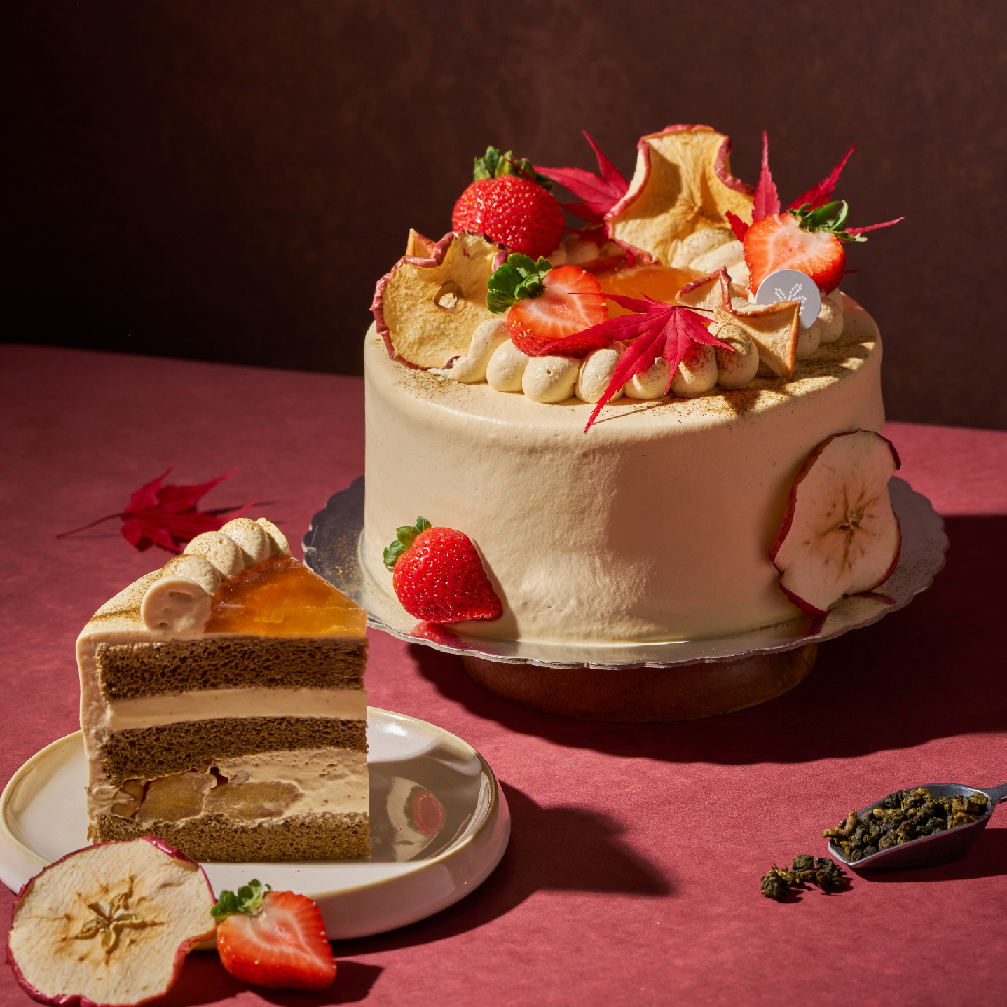 【聖誕限定】焙茶肉桂蘋果