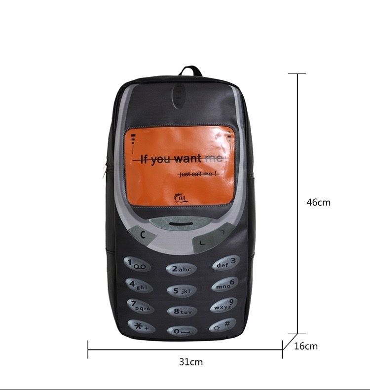 Nokxa 經典電話造型背囊