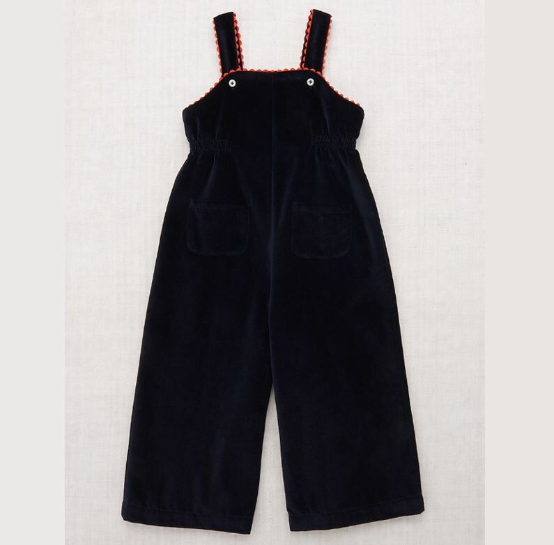 Misha & Puff 天鵝絨連身褲  Velvet Agnes Jumpsuit - Ink