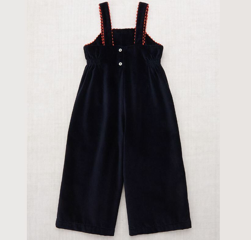 Misha & Puff 天鵝絨連身褲  Velvet Agnes Jumpsuit - Ink