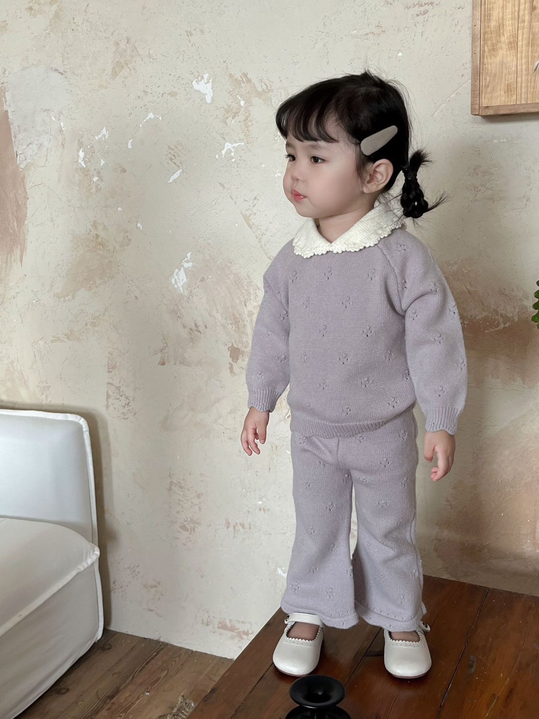 雲朵領溫柔感套裝