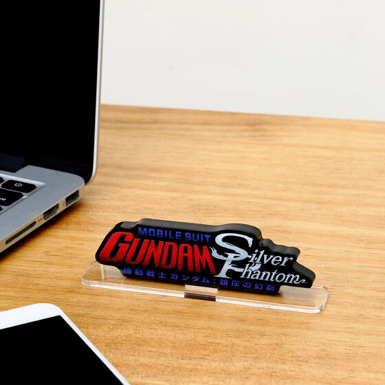 220839 Pbandai 預訂 2025/1月 アクリルロゴディスプレイEX 機動戦士ガンダム：銀灰の幻影