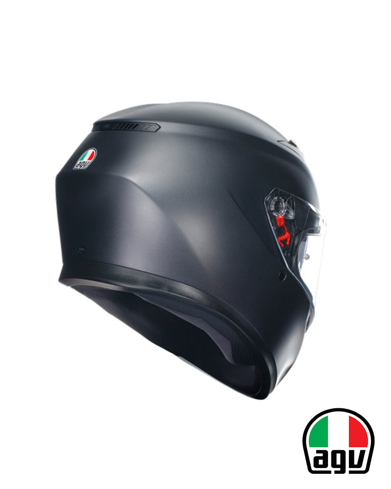 AGV K3 素色 全罩式安全帽 消光黑