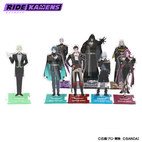 220798 Pbandai 預訂 2025/1月 ライドカメンズ　つながるアクリルスタンド　レオン・大幹部ver.（全8種）