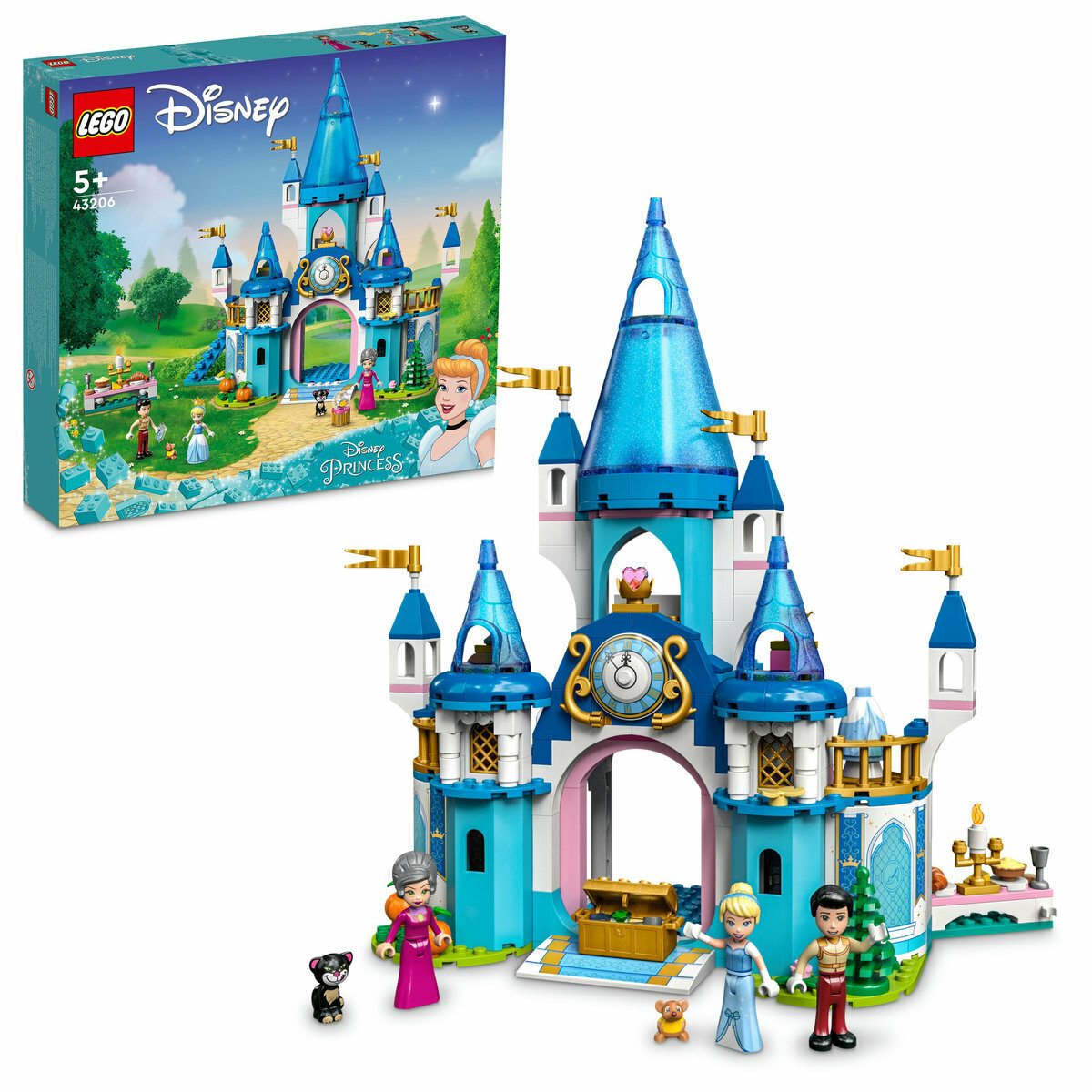 43206 Cinderella and Prince Charming's Castle