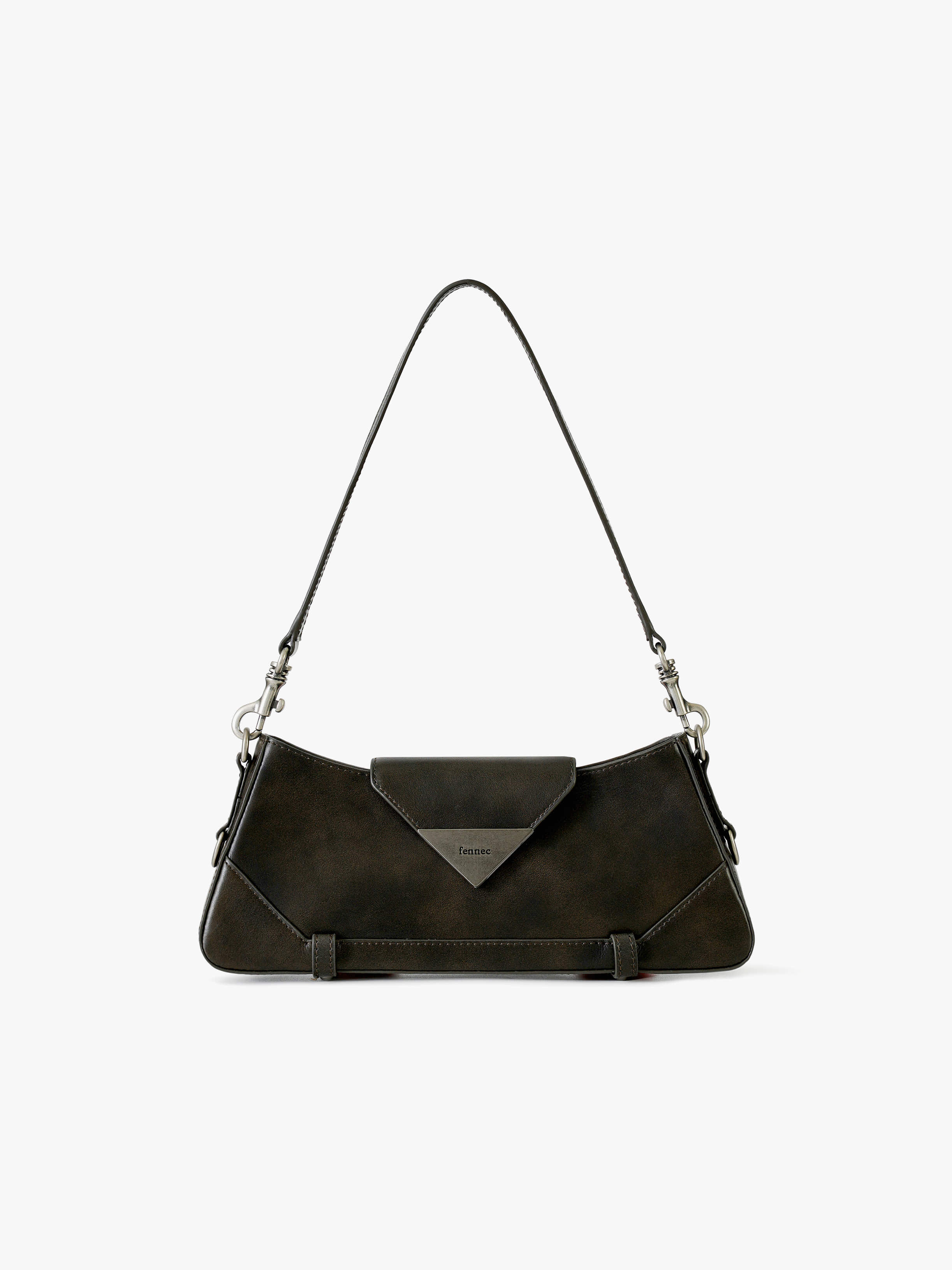 【FENNEC】GAVI TRIANGLE BAG [正規品] [関税・送料込み] 牛革 GAVI TRIANGLE BAG - CREAM - Fennec