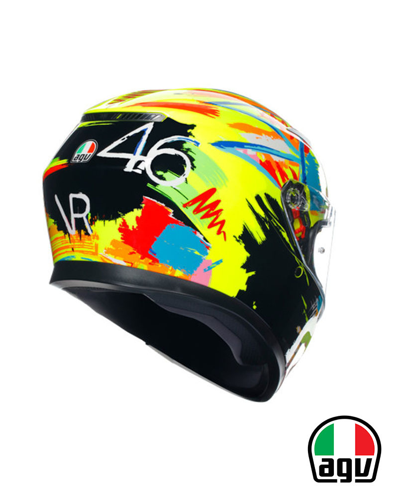 AGV K3 Wintertest 2019 選手彩繪 全罩安全帽