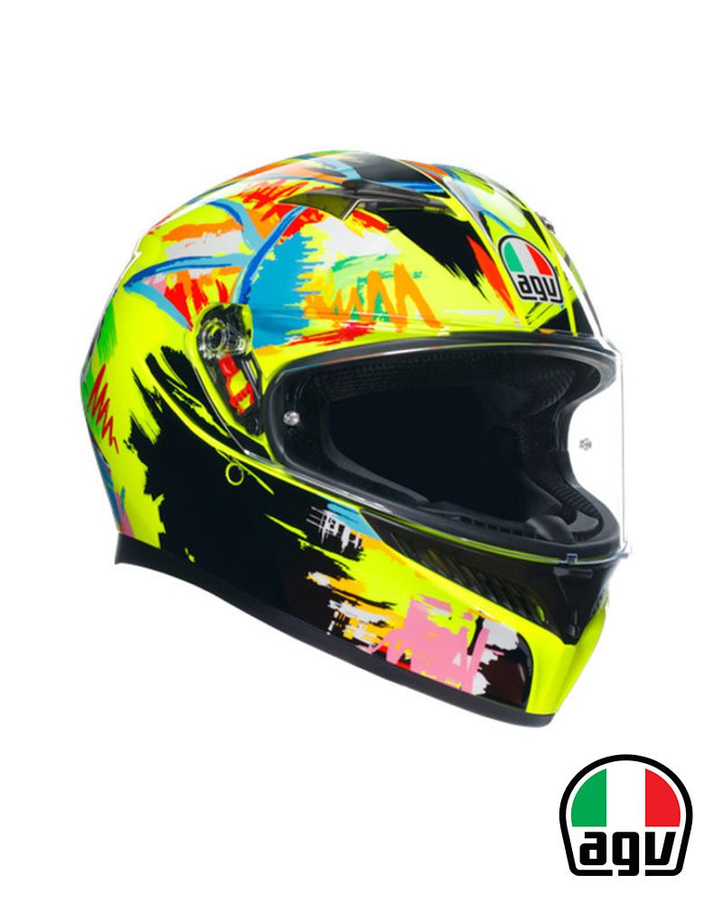 AGV K3 Wintertest 2019 選手彩繪 全罩安全帽